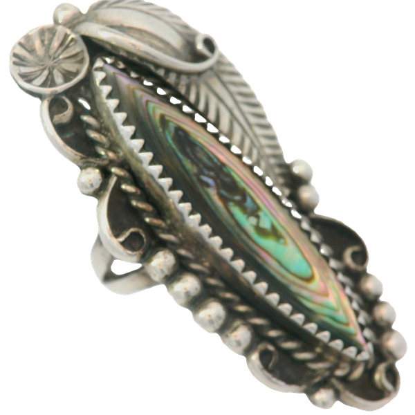 Vintage Native American Turquoise Ring Chipper's Jewelry Bonney Lake, WA