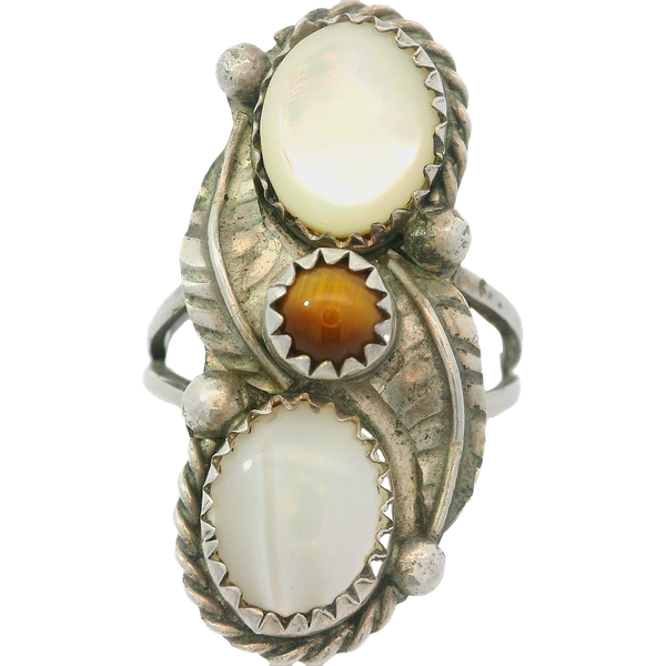 Vintage Native American Turquoise Ring Chipper's Jewelry Bonney Lake, WA