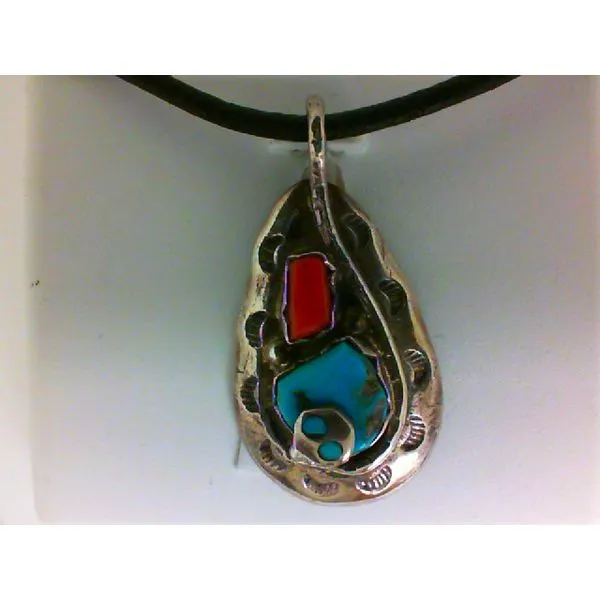 Native American Pendant Snake Wrapped Around Stones Chipper's Jewelry Bonney Lake, WA