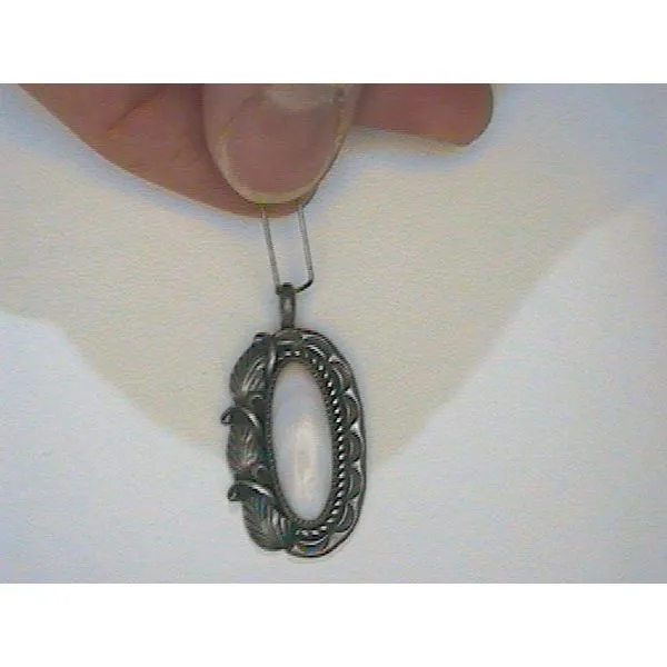 Native American Mother of Pearl Pendant Chipper's Jewelry Bonney Lake, WA