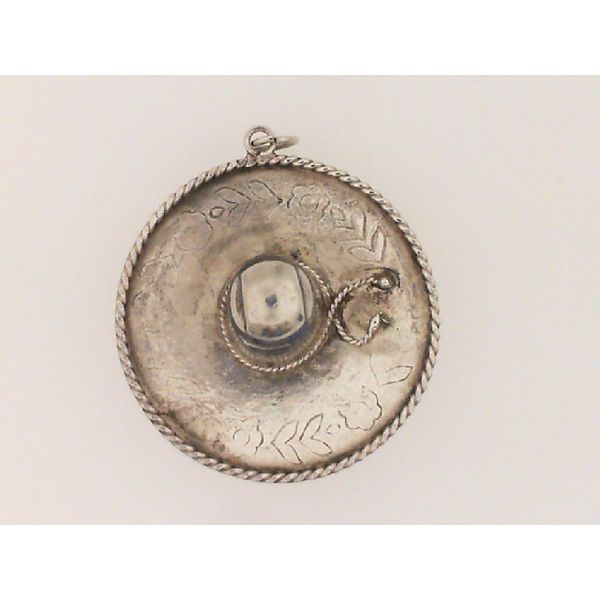 Sterling Silver Mexican Sombrero Pendant or Charm Chipper's Jewelry Bonney Lake, WA