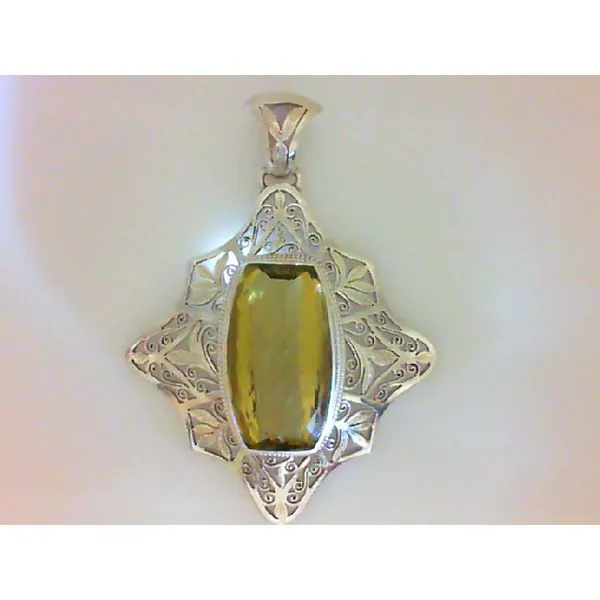Lemon Topaz Pendant Chipper's Jewelry Bonney Lake, WA