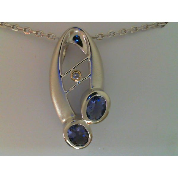 925 Iolite Pendant/Charm Image 3 Chipper's Jewelry Bonney Lake, WA
