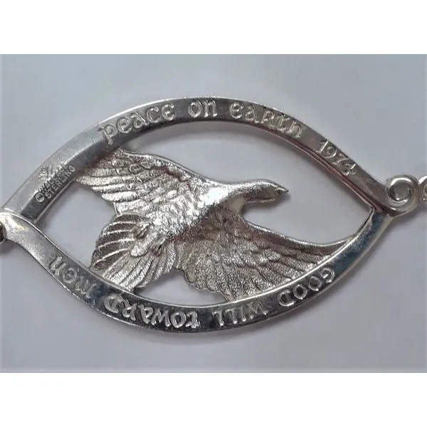 Sterling Silver Dove Pendant Image 2 Chipper's Jewelry Bonney Lake, WA