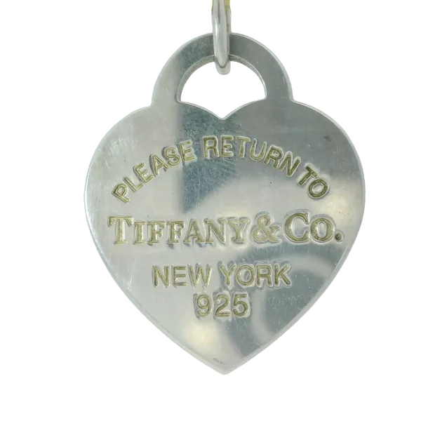 Vintage Sterling Tiffany & Co Heart Charm Chipper's Jewelry Bonney Lake, WA