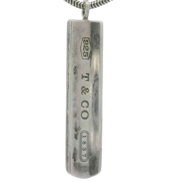 Vintage 2001 Tiffany & Company 1837 Pendant w/18