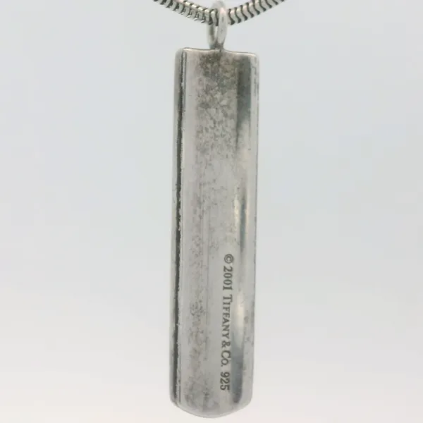 Vintage 2001 Tiffany & Company 1837 Pendant w/18