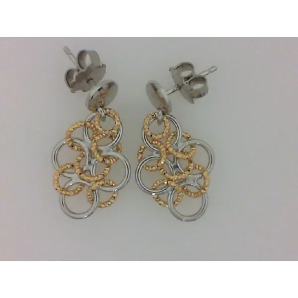 SS Yellow Gold Plated Amelia Earrings Chipper's Jewelry Bonney Lake, WA