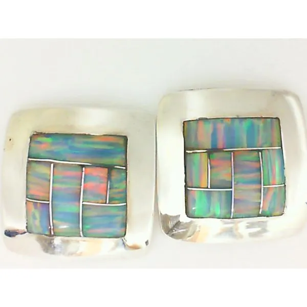 Sterling Silver Square Earrings Chipper's Jewelry Bonney Lake, WA