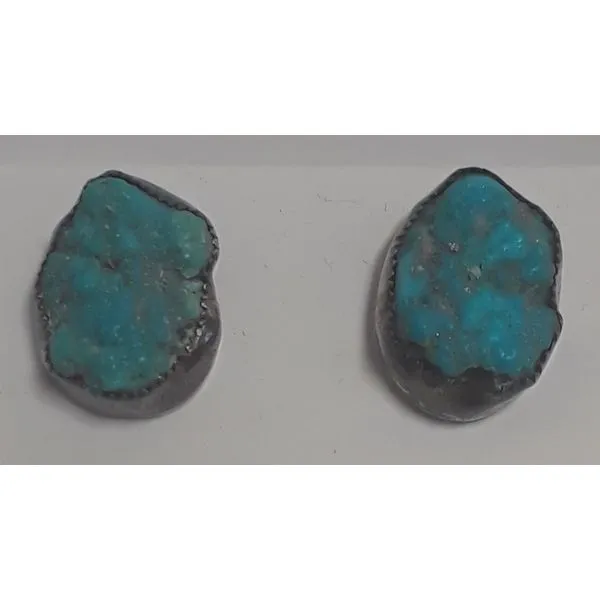 Sterling Silver Turquoise Earrings Chipper's Jewelry Bonney Lake, WA