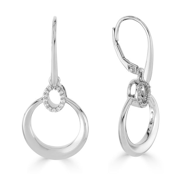 Sterling Silver White Sapphire Earrings Chipper's Jewelry Bonney Lake, WA