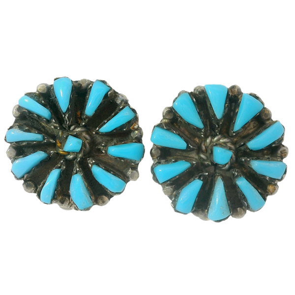 Vintage Turquoise Earrings Chipper's Jewelry Bonney Lake, WA