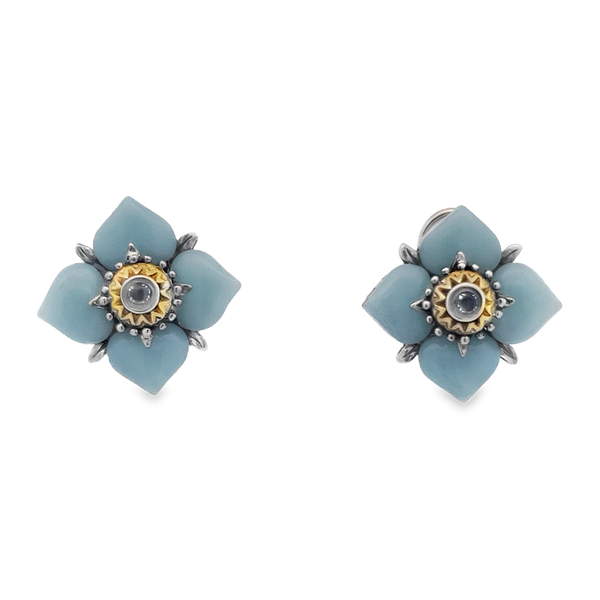 Sterling Silver 18K Gold Accent Earrings Chipper's Jewelry Bonney Lake, WA