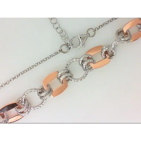 SS & Rose Gold Plated Geometry Master Necklace Chipper's Jewelry Bonney Lake, WA