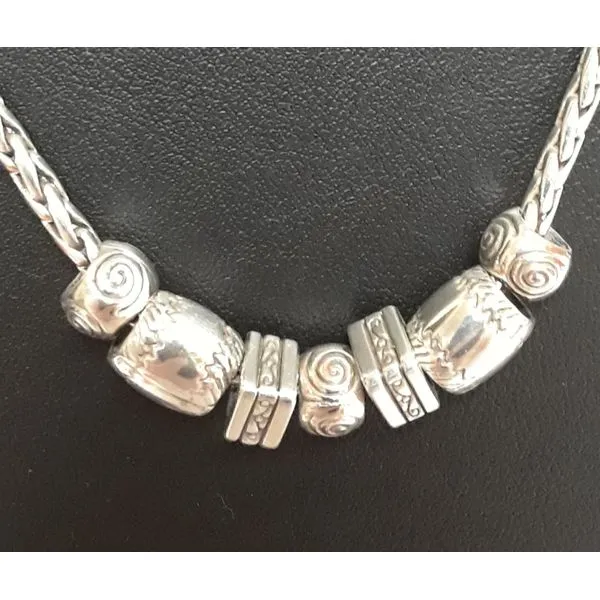 Adjustable Silver Italian Charm Necklace Chipper's Jewelry Bonney Lake, WA