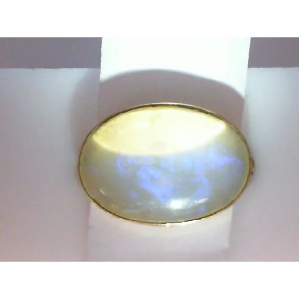 14K Yellow Gold Jelly Opal Brooch Chipper's Jewelry Bonney Lake, WA