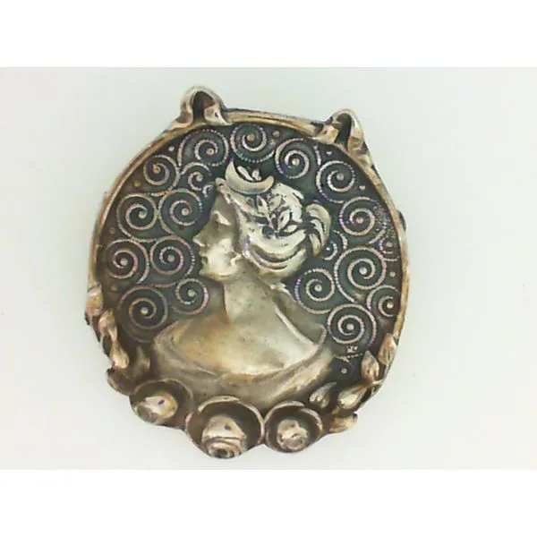 Sterling Silver Cameo Pin Chipper's Jewelry Bonney Lake, WA