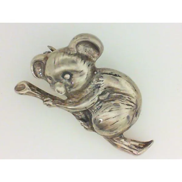 Sterling Silver Koala Bear Brooch Chipper's Jewelry Bonney Lake, WA