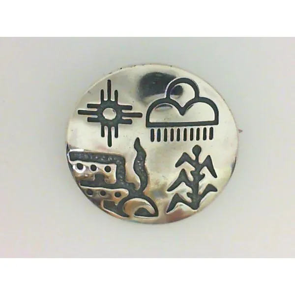 Sterling Silver Story Pin Chipper's Jewelry Bonney Lake, WA