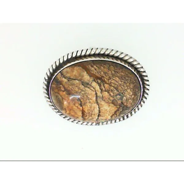 Sterling Silver Sandstone Brooch/Pendant Chipper's Jewelry Bonney Lake, WA