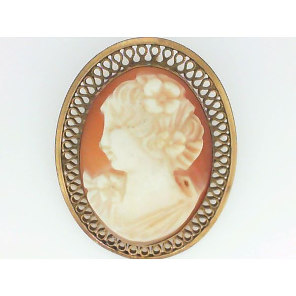 12K Gold Filled Cameo Brooch/Pendant Chipper's Jewelry Bonney Lake, WA