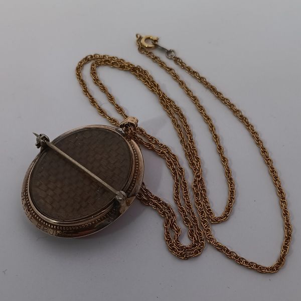 Antique Cameo Victorian Mourning Brooch/Pendant Image 2 Chipper's Jewelry Bonney Lake, WA