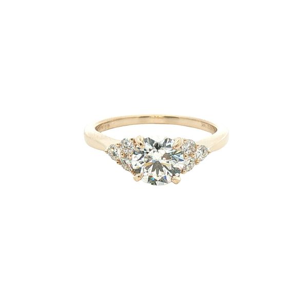 1.00ct Diamond Engagement Ring in 14k Yellow Gold Clark's Diamond Jewelers Coeur d'Alene, ID