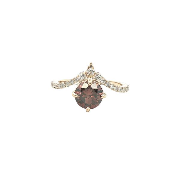 Brown Diamond Engagement Ring Clark's Diamond Jewelers Coeur d'Alene, ID
