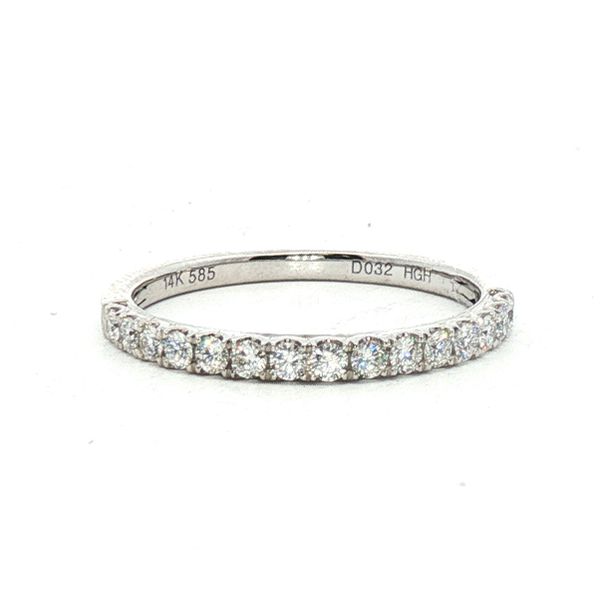 0.32cttw Diamond Wedding Band in 14k White Gold Clark's Diamond Jewelers Coeur d'Alene, ID