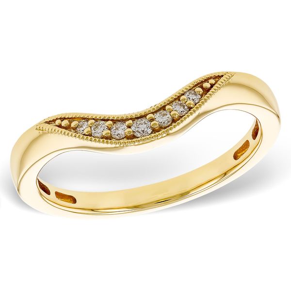 Contour Wedding Band in 14k Yellow Gold Clark's Diamond Jewelers Coeur d'Alene, ID