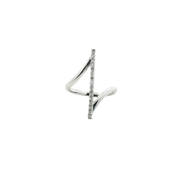 0.27cttw Diamond Line Ring in 14k White Gold Clark's Diamond Jewelers Coeur d'Alene, ID