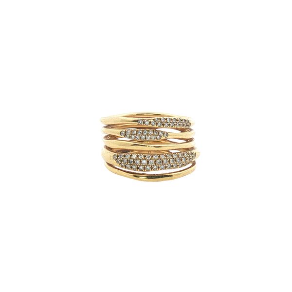 Multi Strand Diamond Fashion Ring Clark's Diamond Jewelers Coeur d'Alene, ID