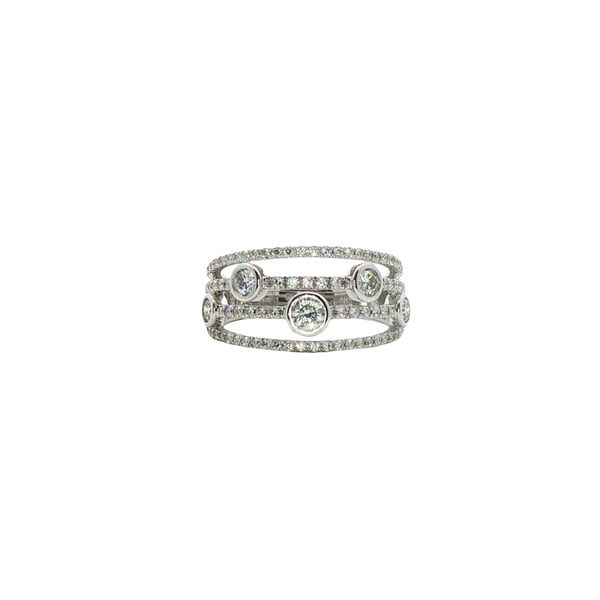 4-Strand Diamond Ring Clark's Diamond Jewelers Coeur d'Alene, ID