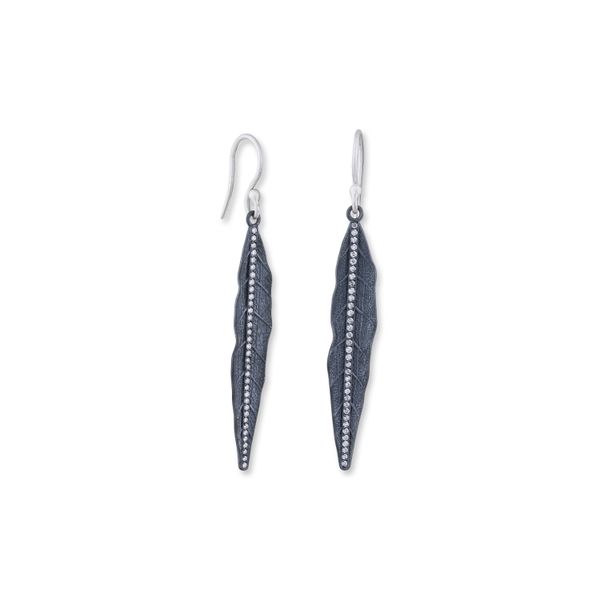 Leaf Dangle Earrings Clark's Diamond Jewelers Coeur d'Alene, ID