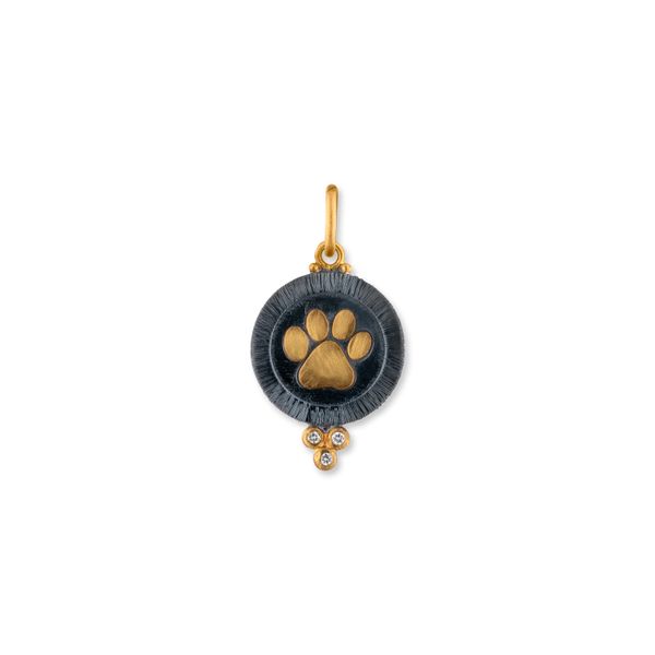 Paw Print Pendant Clark's Diamond Jewelers Coeur d'Alene, ID