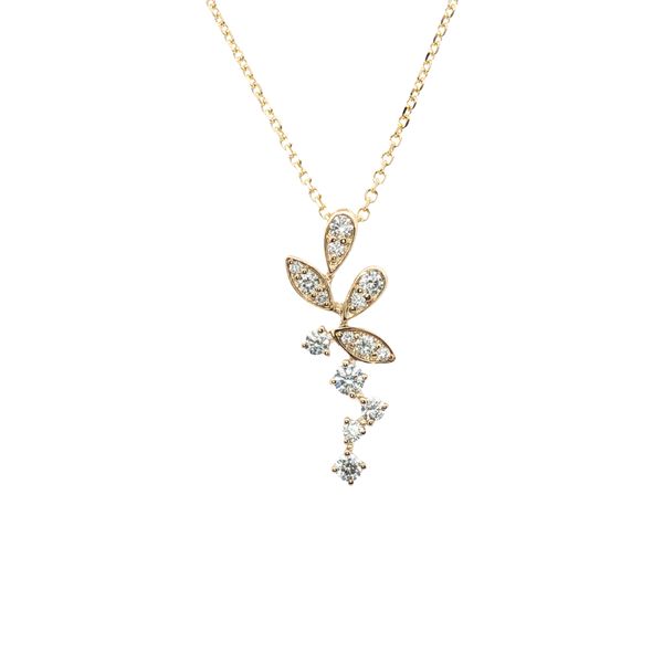 Diamond Pendant in 14k Yellow Gold Clark's Diamond Jewelers Coeur d'Alene, ID