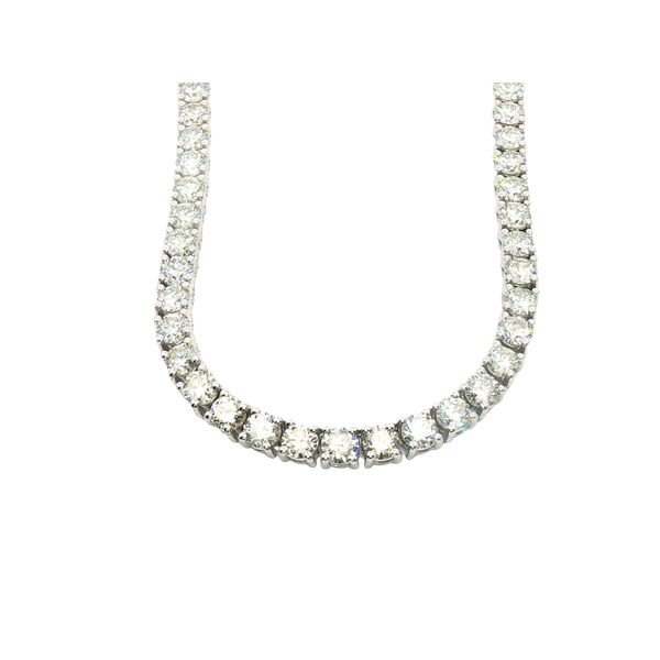 16ct Diamond Tennis Necklace Clark's Diamond Jewelers Coeur d'Alene, ID