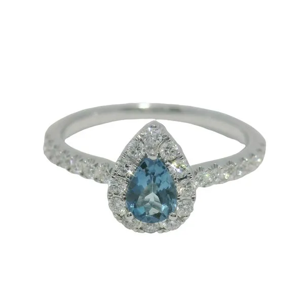 Aquamarine Ring Clark's Diamond Jewelers Coeur d'Alene, ID