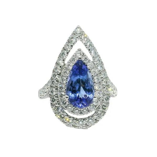 Tanzanite Ring Clark's Diamond Jewelers Coeur d'Alene, ID