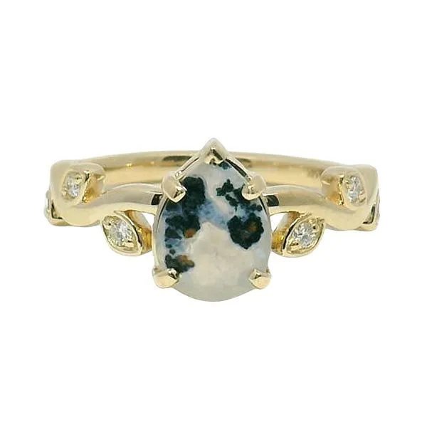 Agate Ring Clark's Diamond Jewelers Coeur d'Alene, ID
