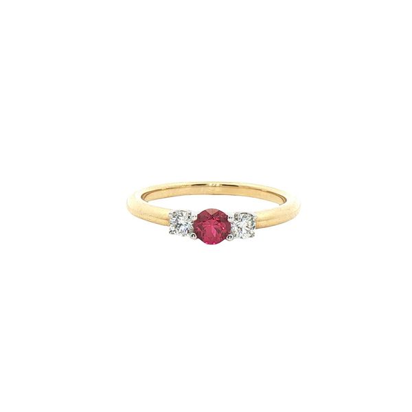 Ruby 3-Stone Ring Clark's Diamond Jewelers Coeur d'Alene, ID