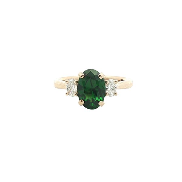 Tsavorite Garnet Ring Clark's Diamond Jewelers Coeur d'Alene, ID