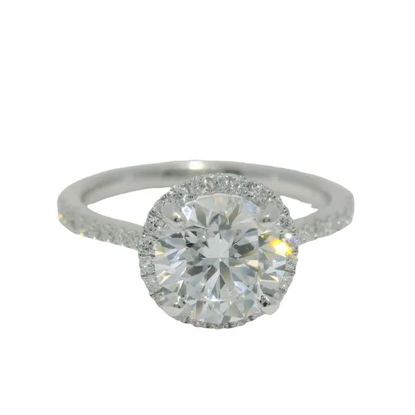 Lab Diamond Engagement Ring Clark's Diamond Jewelers Coeur d'Alene, ID