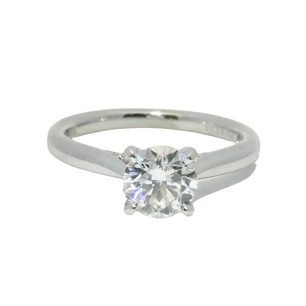 Lab Engagement Ring Clark's Diamond Jewelers Coeur d'Alene, ID