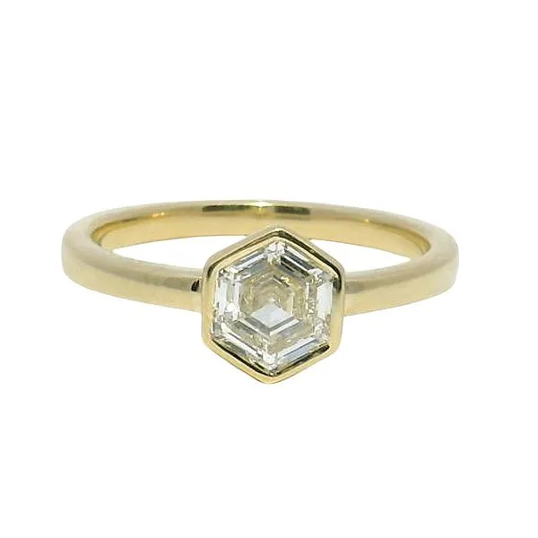 Lab Engagement Ring Clark's Diamond Jewelers Coeur d'Alene, ID