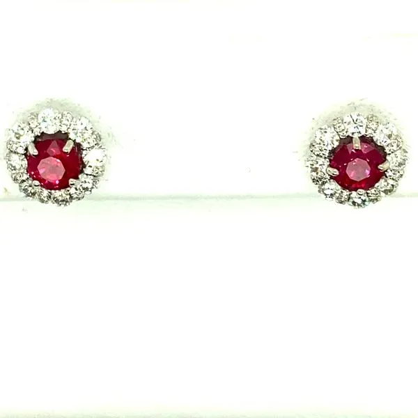 Ruby Earrings Clark's Diamond Jewelers Coeur d'Alene, ID