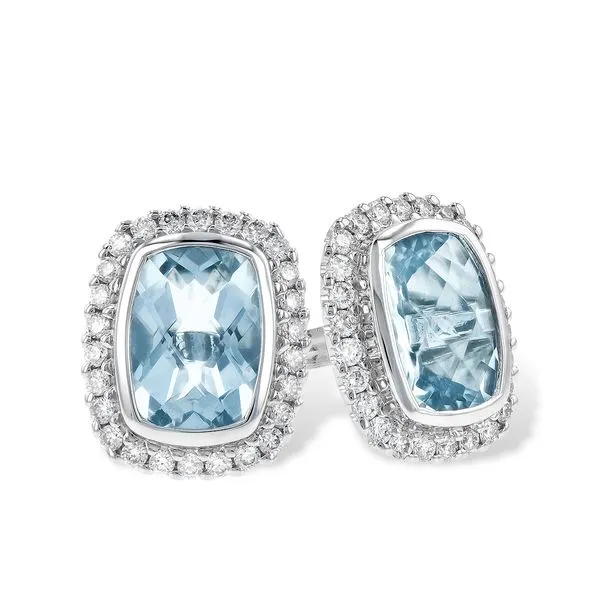 Aquamarine Earrings Clark's Diamond Jewelers Coeur d'Alene, ID