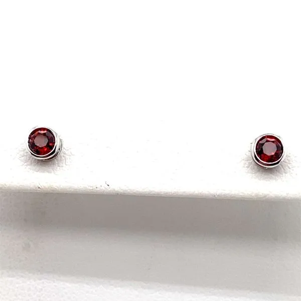 Garnet Earrings Clark's Diamond Jewelers Coeur d'Alene, ID