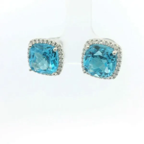 Blue Topaz Earrings Clark's Diamond Jewelers Coeur d'Alene, ID