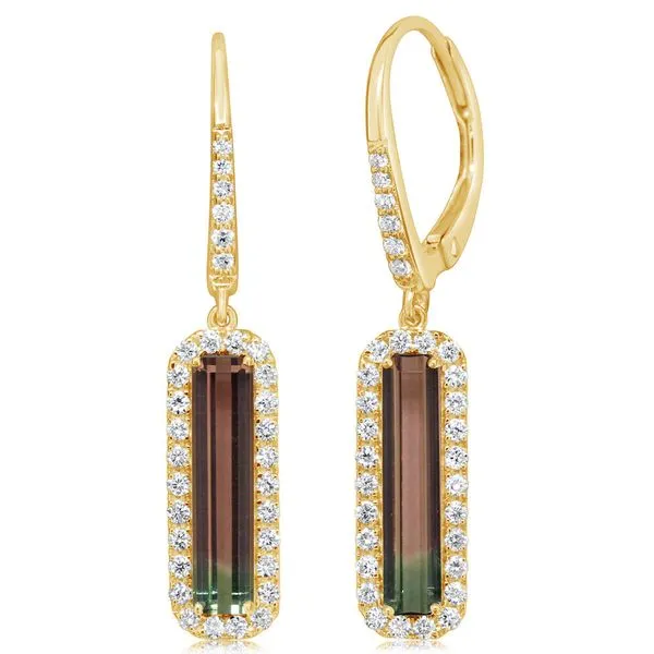Tourmaline Earrings Clark's Diamond Jewelers Coeur d'Alene, ID